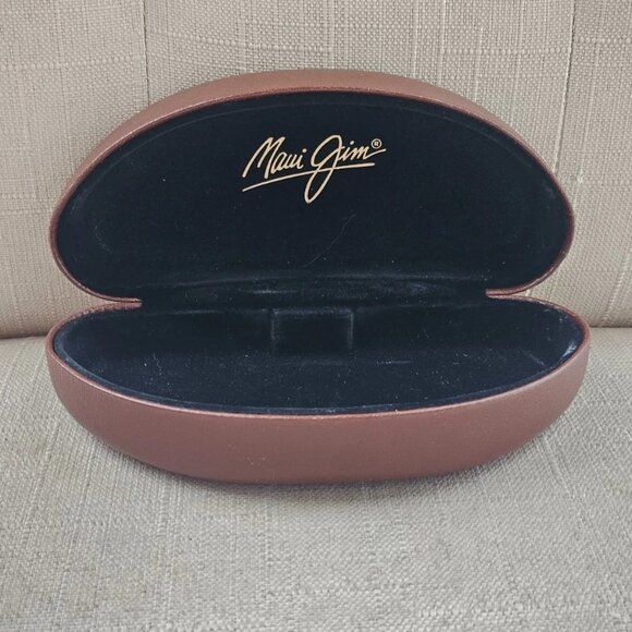 Maui Jim Eyeglasses Case Brown Hard Case for Sunglasses Glasses Case only - Picture 10 of 11